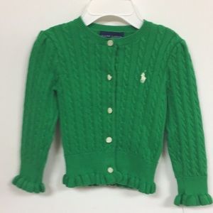 Girls Ralph Lauren cardigan